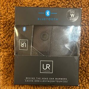 Black Bluetooth Ear Warmers